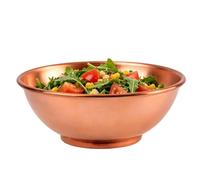 in rame, grandi contenitori portaoggetti e miscela | Ciotole multifunzionali in rame per insalata, frutta, chef, cibo, cucina, pasticceria, servire e