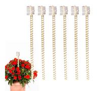 in rame per giardinaggio | 6 antenne in filo di rame arrotolato - Bastoncini da giardinaggio elettronici 30 cm per resa accuta, frutta e balconi, terrazze e spazi