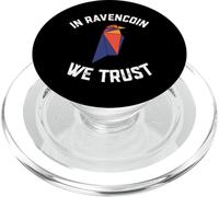 In Ravencoin We Trust PopSockets PopGrip per MagSafe