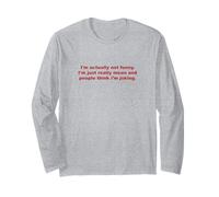 in Realtà Non Sono Divertente, Sono Solo Molto Cattivo e la Gente Pensa Maglia a Manica