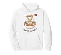 in Realtà Ramentic Divertente Ramen Noodle Cuore Valentine Pun Felpa con Cappuccio