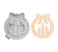 in Resina per Natale - Corona in Silicone 3D per Decorazione Casa - per Colata Riutilizzabili per Ciondoli A Ghirlanda - per Fondant Feste Compleanno Matrimonio Festa Soggiorno Camera da Letto Cucina