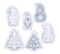 in Resina per Natale in Silicone - Set In Silicone Per Colata Resina 3D | Stampo Cemento Per Artigianato Artistico | per Cena Matrimonio Decorazione