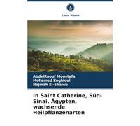 In Saint Catherine, Süd-Sinai, Ägypten, wachsende Heilpflanzenarten