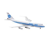 in Scala per Pan Am Lucido Boeing B747-100 Modello Aereo di Linea Diecast 1: Aeromo