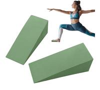 in schiuma professionale per esercizi di sollevamento pesanti, blocco integrato da yoga multiangolare, per supporto per il ginocchio elasticizzato al polpaccio, per l'allenamento in schiuma