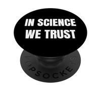 In Science We Trust Equality Pride Trans Rights Graphic Tee PopSockets PopGrip Adesivo