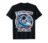 in seconda elementare e Oltre i Ragazzi 2 ° Astronauta Space Lover Maglietta con Stampa Grafica Economica