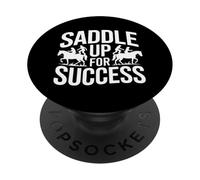 In sella per i cavalieri equestri di successo PopSockets PopGrip Adesivo