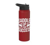 In sella per i cavalieri equestri di successo Stainless Steel Insulated Water Bottle