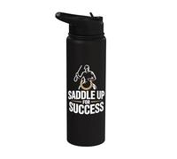 In sella per il successo del cavaliere equestre Stainless Steel Insulated Water Bottle