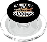 In sella per il successo Inspirational Equestrian PopSockets PopGrip per MagSafe