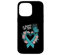 In September We Wear Teal Ovarian Cancer Awareness Custodia per iPhone 14 Pro Max