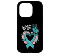 In September We Wear Teal Ovarian Cancer Awareness Custodia per iPhone 15 Pro