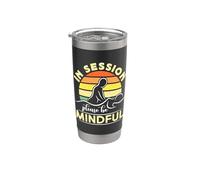In Session Please Be Mindful Fisioterapia Massaggiatore Bicchiere termico in acciaio inox doppia parete