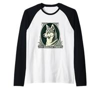 In Shiba Inu ci fidiamo del divertente cane Shiba Inu vintage Maglia con Maniche Raglan