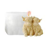 In Silicone A Forma Di | Stampo Per Aromaterapia Riutilizzabile In Silicone 3D - Per Mucche Per La Produzione Di Sapone | Per La Festa Di Compleanno Del Ringraziamento Uffic