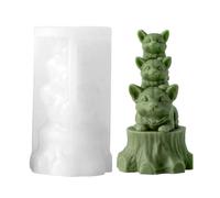 In Silicone Animali,Stampo 3D Riutilizzabile e Impilabile - Stampo Per Candele In Silicone,Per Feste Di Ringraziamento, Vacanze, Uffici, Casa, Stanza, Scrivania, Scuola E Appartamento