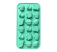 In Silicone Autunnale - Al Cioccolato Autunno, Stampo In Silicone Di, Zucche A 8 Cavità Di Pino Foglie Di Acero Per Cioccolato A Lume Di Candela Autunno Di Halloween Del Rin