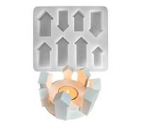 In Silicone Casa, Stampo Per Resina Natalizio, Per Gesso Con 8 Scomparti Per Sapone Dolci Decorazioni