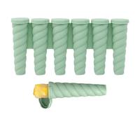 in silicone congelata 6 cavity, stampo da dessert non stick | inodore e robusto fatto in casa Jam sorbet gelatina, budino, caramelle, gelatina, gelatina, gelatina, gelatina, gelatina