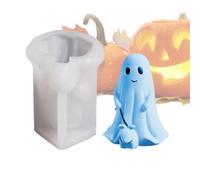 In Silicone Halloween Strumento Artigianale Riutilizzabile A Facile | Stampo In Silicone Fantasma Per Candele Per Fondant Sapone Cioccolato Gesso Finestra