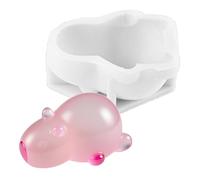 in silicone marrone High Capybara, in silicone per budini, sapone, cupcake, cupcake, cioccolato, muffin, dolci fatti in casa, stampo per scultura in resina