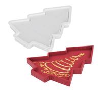 in silicone natalizio - per fondere forme di casa sull'albero Christms | Cottage stampo natalizio fatto a mano | Stampo per fusione centrale alimentare centrale