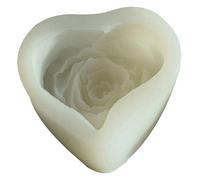 in silicone per artigianato e hobby, decorazione per la casa a forma di cuore antiaderente - Per gesso, cioccolato, argilla, soggiorno, camera da, cucina, mensola, festa, fedeltà e