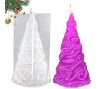 In Silicone Per Candele Natalizie - Candela 3D Albero Natalizio Silicone | Decorazioni Per La Casa Festività Appartamento Scuola