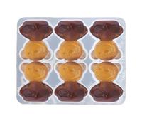 in silicone per cioccolatini | in silicone per candele gommose per bottiglie di cola - Resistente al calore per alimenti, per caramelle, gommose, fondente, cioccolato, include orso