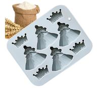 In Silicone Per Cioccolato | Facile Rilascio 8 Cavità Riutilizzabile Fai Da Te - In Silicone Per Artigianato - Per Bar, Casa, Caffetteria, Panetteria, Cioccolato, Gelatina, Burro, Mini