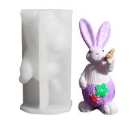 In Silicone Per Coniglietti Pasquali, Non Facili Da Deformare, 5,3x11,5 Cm, Per Colata Di Conigli, Stamp.i In Silicone Per Coniglietti, Design Accattivante, Per Feste, Matrimoni, Sale Da