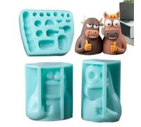 in silicone per dolciumi | Adatti al microonde, fai da te per pasticceria,Resistenti al Calore Divertenti per Pasta Zucchero | per Decorazioni Creative Dolci Sapone Cucina Festa Compleanno