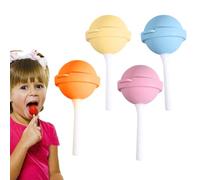 In Silicone Per Ghiaccioli,Stampo In Silicone Per Gelati Su Stecco - Mould Morbidi Colorati Antiaderenti Riutilizzabili Per Dessert Fatto In Casa Gelatine Snack Bar