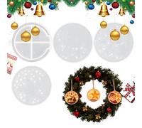 In Silicone Per Il Natale,Distacco Facile E Flessibile | Stampo In Silicone Per Renna, Pupazzo Di Neve E Segno,Per Resina Epossidica, Gesso, Argilla, Casa, Scuola, Studio, Aula