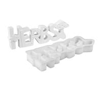 in silicone per il Ringraziamento - Stampo per Cemento di e Riccio Autunno | Strumento antiaderente per Artigianato con Resina Sapone Argilla E Gesso