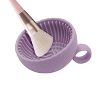 in silicone per la pulizia dei pennelli da trucco, per professionisti, viaggiatori, amanti della bellezza, donne, mogli, madri, casa, salone, routine quotidiana, viaggi
