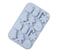 In Silicone Per Le Festività - Vassoio 14 Cavità Antiaderente | Forme Per Candele Del Natale - Per Cottura Torte Artigianato Festivo Pasta Di Zucchero Cibo Caramelle Sapone Biscotti