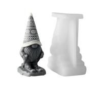 in silicone per Natale , facile da rimuovere, riutilizzabili | Stampi artigianali in silicone per sapone, resina epossidica, statue, gesso, ornamenti, cemento, opere d'arte, pasticceria