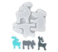 In Silicone Per Natale - Per Candele 3D A Forma Di Renna - Per Dolci Natalizi,Per Cioccolato Sapone Cottura Artigianato Festivo Centrotavola Decorazione Casa Ringraziamento Compleanno