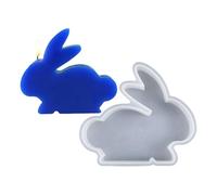 in silicone per Pasqua - facile rimozione dello stampaggio riutilizzabile fai da te, 3D coniglio pasquale in silicone - per resina epossidica decorazioni per la casa progetti