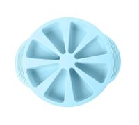 in silicone per pasticceria - Qualità alimentare resistente al calore triangolo 8 cavità,Stampo per torta triangolo,Per mousse gelatina budino alla frutta cioccolato incontri