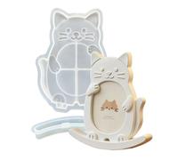 in silicone per resina - per cane e gatto, facili da rilasciare, riutilizzabili, per decorazioni da scrivania, per cera, gesso, cornici fotografiche, , e mestieri, vacanze