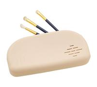 in silicone per trucchi in silicone, per trucco, con chiusura lampo, morbida, organizzata e protetta per le donne e, beige., vedi descrizione, Vedi descrizione