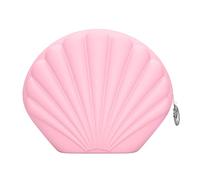 In Silicone Trucco Borsa Design Shell Portatile | Borsa Da Viaggio In Silicone per Donna,per Organizzare Gioielli Carte Contanti Specchio E Articoli Da Toilette per Donna E Ragazza, Rosa, Consulte la