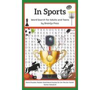 In Sports: Word Search for Adults and Teens