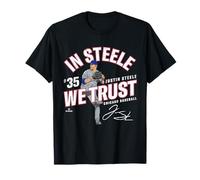 In Steele We Trust Justin Steele Chicago Baseball MLBPA Maglietta