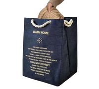 In Stoffa - Da Trasporto Moderna, Borse In Stoffa Pieghevoli Impermeabili Di Grande Capacità, Riutilizzabile Durevole Con Manici Per La Casa, La Camera Da, Il Soggiorno, La Scu