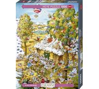 Heye Verlag – Puzzle Pesce "Paradiso d'estate" – Grafica fumetti – 1000 pezzi